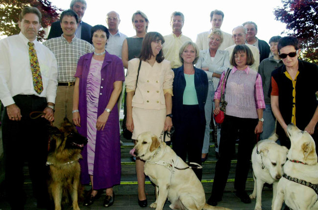 Gruppenfoto bei der Vereinsgründung